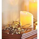Plow & Hearth - Battery Operated Lighted Holiday Garland