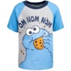 Sesame Street Elmo Cookie Monster T-Shirt and Shorts Outfit Set Infant to Toddler - 3 of 4