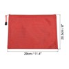 Unique Bargains Office Travel Waterproof Zipper File Bag Document Storage Folders Bills Pencil Pouch - 3 of 4