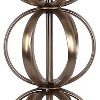 LumiSource (Set of 2) Linx 29" Contemporary Metal Table Lamps: UL Listed, Beige Drum Shade, 5ft Cord - 4 of 4