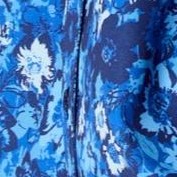 navy brushed florals