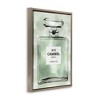 Stupell Industries Minimal Glam Brand Perfume Black Framed Floater Canvas Wall Art - 3 of 4