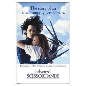 Trends International Edward Scissorhands - Innocence One Sheet Framed Wall Poster Prints - 1 of 4
