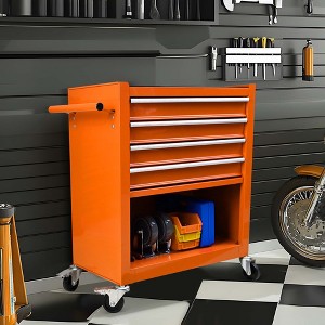 NicBex 4-Drawer Rolling Tool Chest Mobile Tool Cart with Wheels and Storage Cabinet for Garage and Warehouse - 1 of 4
