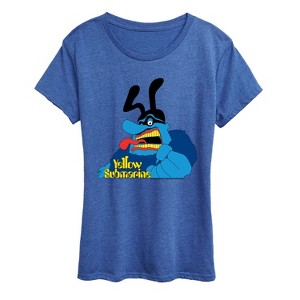 Women's - The Beatles - Blue Meanie Short Sleeve Graphic T-Shirt - 1 of 4