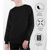 Boys' - Peanuts - Smores Snoopy Woodstock Graphic Long Sleeve Fleece Sweatshirt - 2 of 4