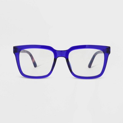 Blue glasses deals