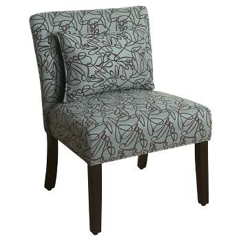 Parker Accent Chair with Pillow - HomePop