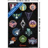 Trends International WNBA League - Logos 25 Unframed Wall Poster Prints - 3 of 4
