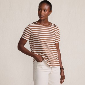 Lands' End Women's Relaxed Supima Cotton T-Shirt - 1 of 4