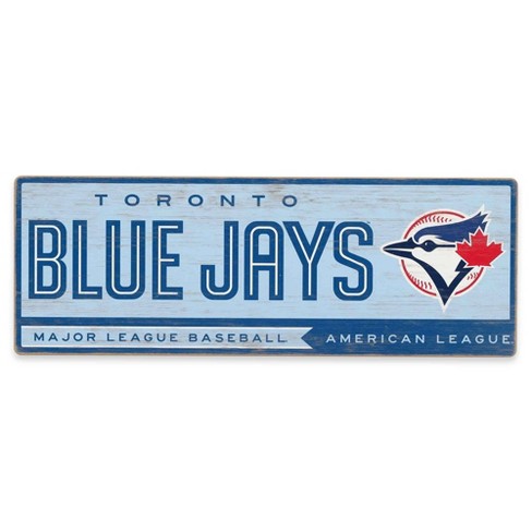 Mlb Toronto Blue Jays Baseball Tradition Wood Sign Panel : Target
