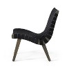 GDFStudio Ocilla Outdoor Acacia Wood and Rope Weave Lounge Chairs (Set of 2) - 4 of 4