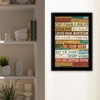 "Our Family Rules" by Marla Rae, Ready to Hang Framed Print, Black Frame - 3 of 4