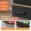 BestMassage 5/8/9-Drawer Fabric Dresser with Wood Top Versatile Storage Cabinet Organizer with Steel Frame - 4 of 4
