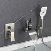 CLIHOME Wall Mount Single-Handle 3-Spray Tub and Shower Faucet with Handheld Shower Head (Valve Included) - 3 of 4