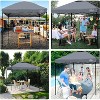 Anybear 10x10FT Dark Gray Pop Up Canopy Tent with Adjustable Legs - 4 of 4