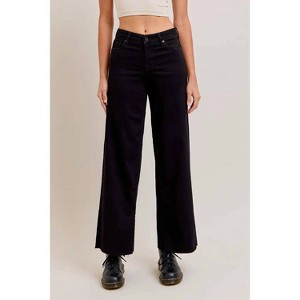 Women's Nori Mid Rise Wide Leg Jeans - HIDDEN - 1 of 4