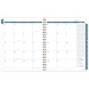 Glacier Weekly/Monthly Planner, Glacier Artwork, 11 x 9.25, Blue/Gray/Silver Cover, 12-Month (Jan to Dec): 2025 - 2 of 4