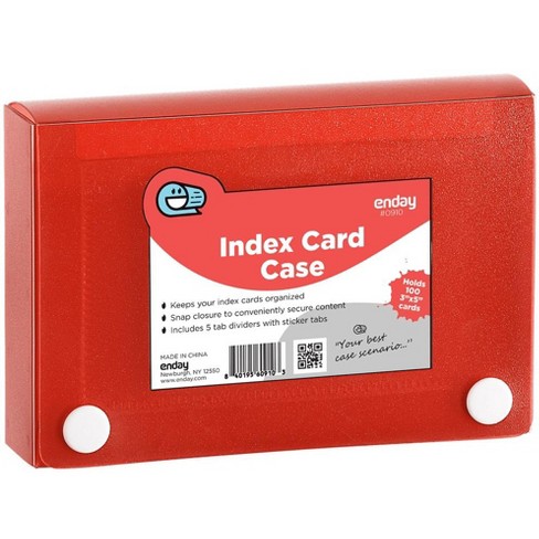 Enday 3 X 5 Index Card Case : Target