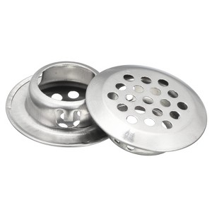 Unique Bargains Stainless Steel Dust-Proof Mesh Hole Circular Soffit Vents 18 Pcs - 1 of 4