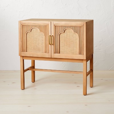 Reseda Pencil Rattan Console Table 