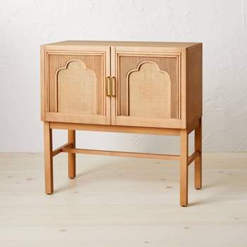 Reseda Pencil Rattan Console Table Natural - Opalhouse™ designed with Jungalow™