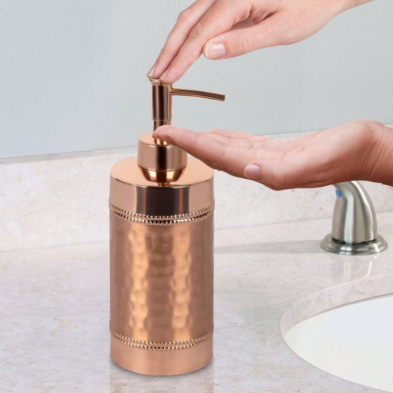Hudson Copper Stainless Steel Liquid Soap Dispenser - Nu Steel, 4 of 7