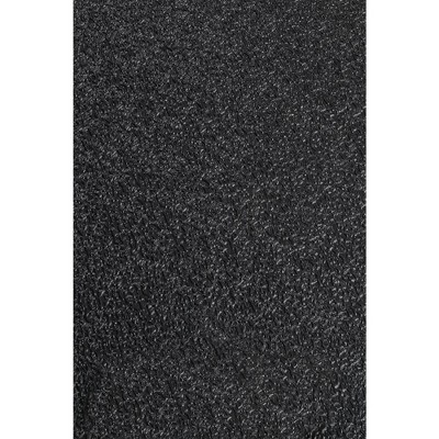 Photo 1 of 30" x 66" Rectangle PVC (Polyvinyl Chloride) Floor Mat Black - MotionTex