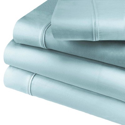 Cotton Blend 600 Thread Count Deep Pocket Sheet Set by Blue Nile Mills