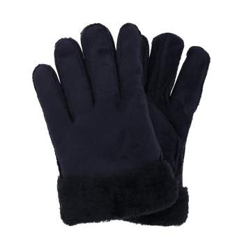 Isotoner Men's Neoprene Gloves - Black : Target