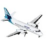 Saab 340B Commercial Aircraft "WestJet" White with Blue Stripes and Tail "Gemini 200" Series 1/200 Diecast Model by GeminiJets - 2 of 3