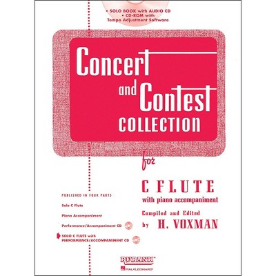 Hal Leonard Rubank Concert And Contest Collection - Flute (Book/Online Audio)