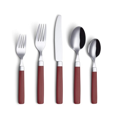 Nebula Vortex Colored Handles Stainless Steel Flatware Cutlery