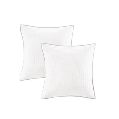 Gray Cotton Jacquard Twin Duvet Cover Set with Shams and Pillows