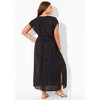 Swimsuits for All Women's Surplice Maxi Cover Up Dress (Plus Sizes Available) - 3 of 4