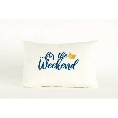 Disney Princess X POPSUGAR Belle Booked for the Weekend Decor Pillow