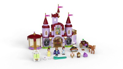 Lego Disney Belle And The Beast Castle Building Toy 43196 : Target