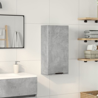CLIHOME Modern 26.4" H Wall-Mounted Bathroom Storage Cabinet Engineered Wood Medium