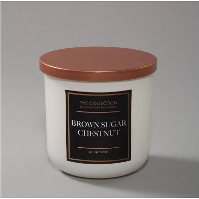 12oz Glass Jar 2-Wick Candle Brown Sugar Chestnut - The Collection By Chesapeake Bay Candle