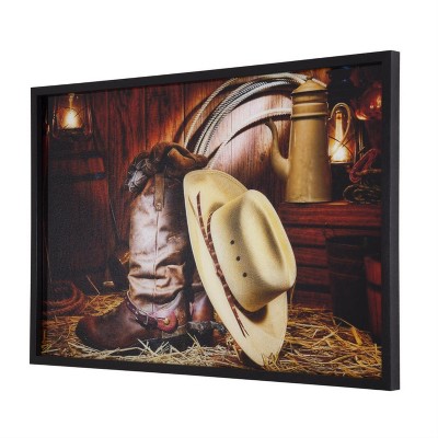Yosemite Home Decor 'Deep Rooted' - Photo Printed on Tempered Glass, Framed