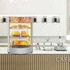 Winado 3-Tier 800W 110V Hot Food Warmer Display Case Countertop - 3 of 4