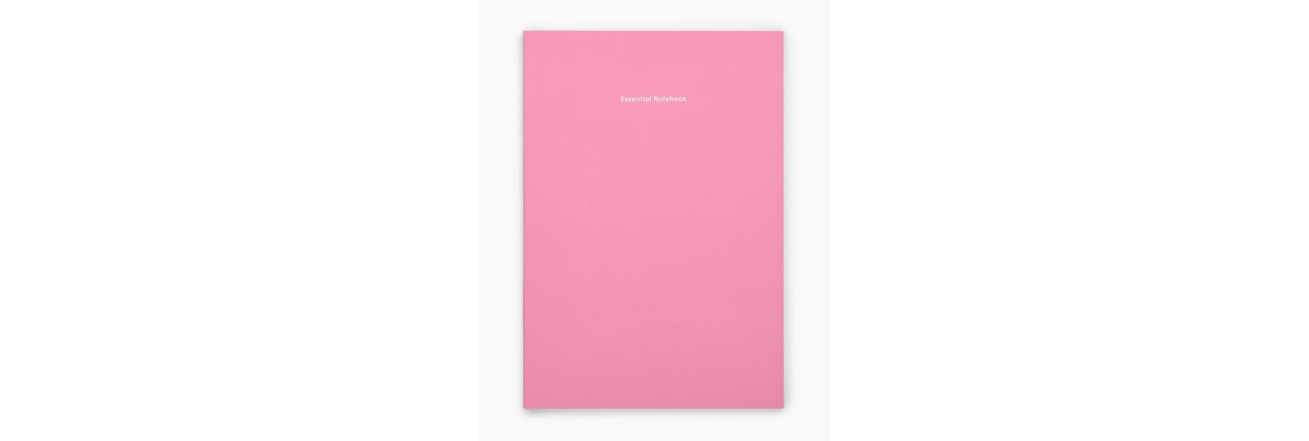Poketo Essential Lined Notebook, Carnation