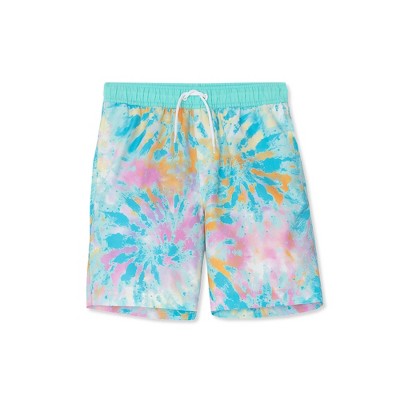 Lands' End Lands' End Kids Print Swim Trunks