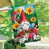 Gnome And Garden Summer House Flag Humor Floral 28" x 40" Briarwood Lane - image 4 of 4