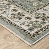 Captiv8e Designs Kennedy Traditional Floral Blue/Green Rug - 4 of 4