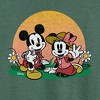 Women's - Disney - Mickey & Friends Lightweight French Terry Wide Neck Long Sleeve Shirt - 2 of 4