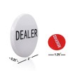 GSE Casino Texas Hold'em Poker Dealer, Little Blind, Big Blind, Missed Blind, Kill, Reserved Buttons - 2 of 4