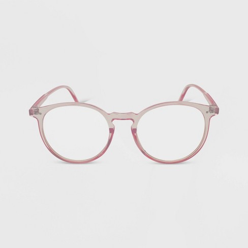 Pink round glasses frames sale