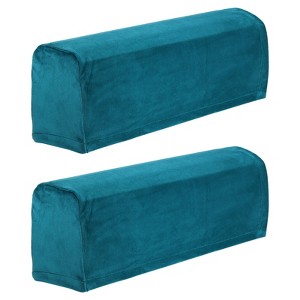 Unique Bargains Stretch Soft Polyester Fiber Sofa Couch Armchair Slipcovers 2 Pcs - 1 of 4