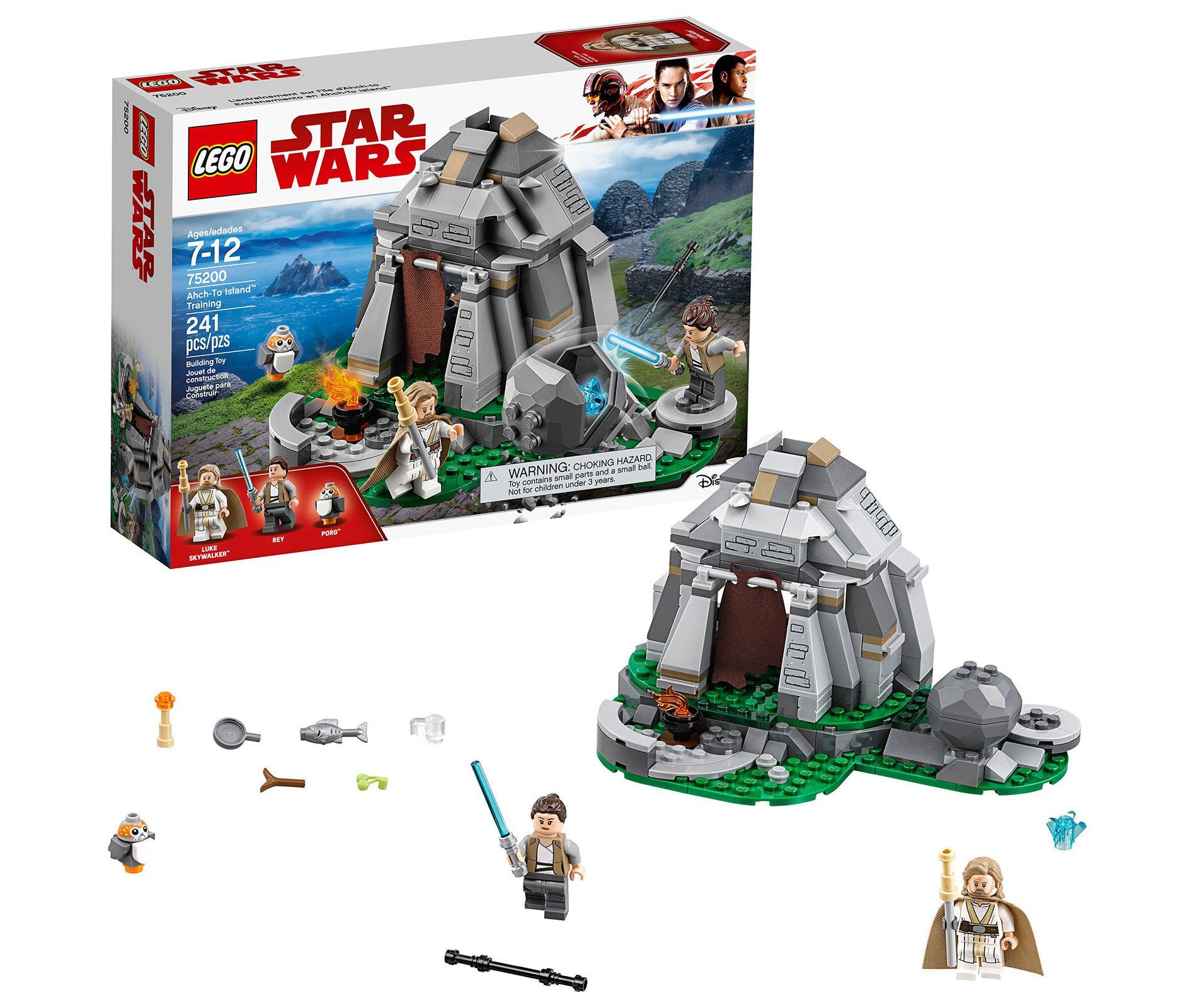 LEGO Star Wars: The Last Jedi Ahch-To Island Training 75200 Building Kit (241 Pieces)